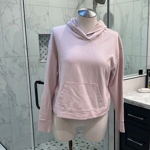 James Perse Womens Pullover Hoodie Sweater Pink Clay USA Size 3 / L